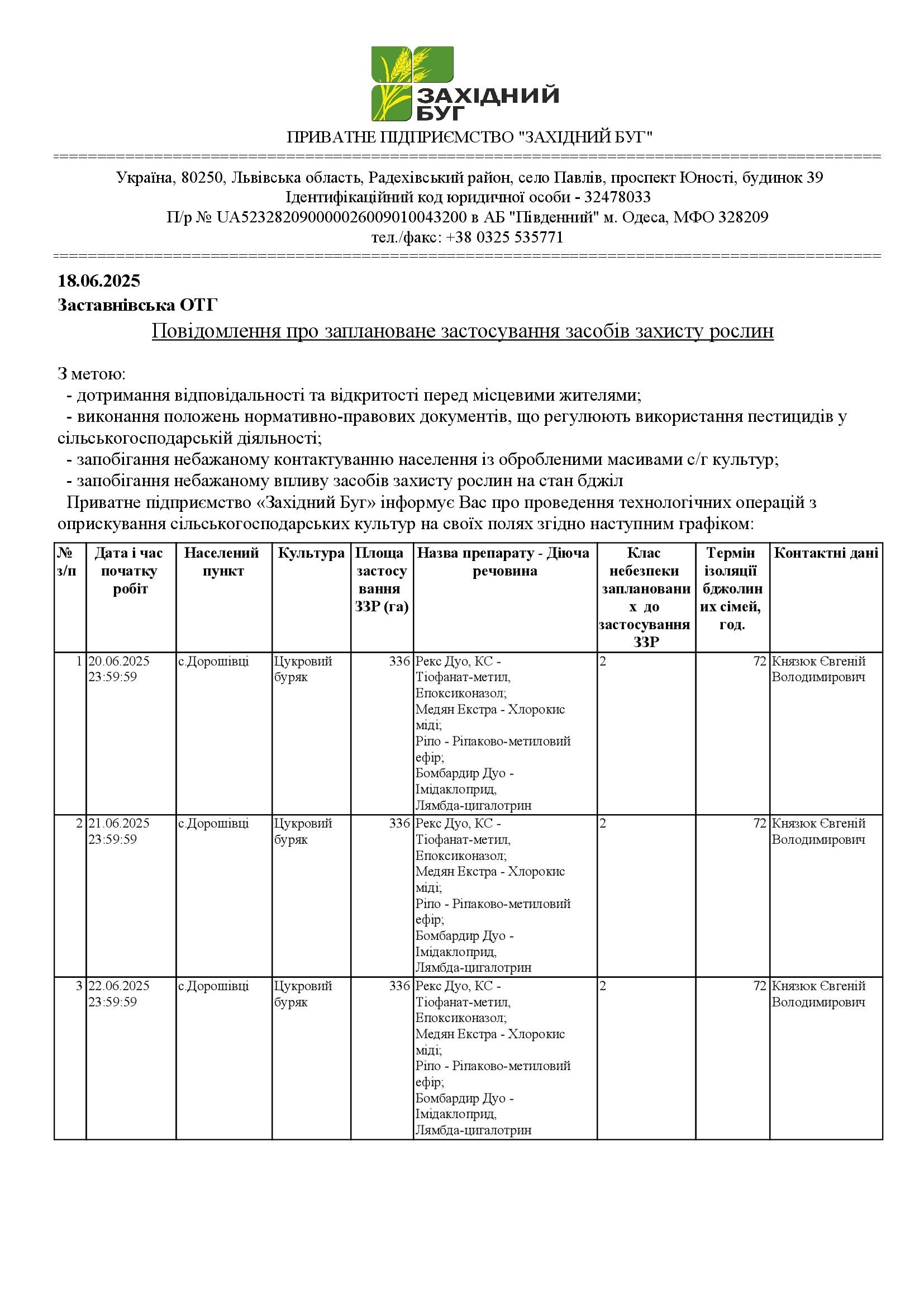 Повідомлення 00001